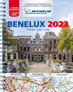 Michelin Straßenatlas Benelux mit Spiralbindung von Michelin Editions des Voyages / Travel House Media
