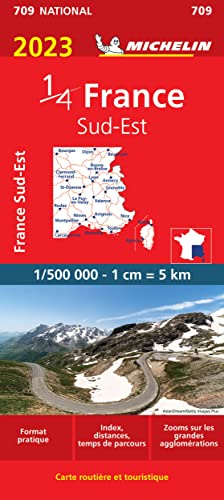 Michelin Südostfrankreich: Straßen- und Tourismuskarte 1:500.000 (MICHELIN Nationalkarten)