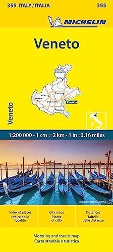 Michelin Venetien: Straßen- und Tourismuskarte 1:200.000 (MICHELIN Localkarten) von Gräfe und Unzer
