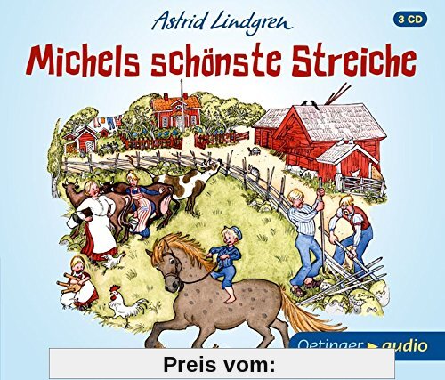 Michels schönste Streiche (3 CD): Lesungen, 141 Min.