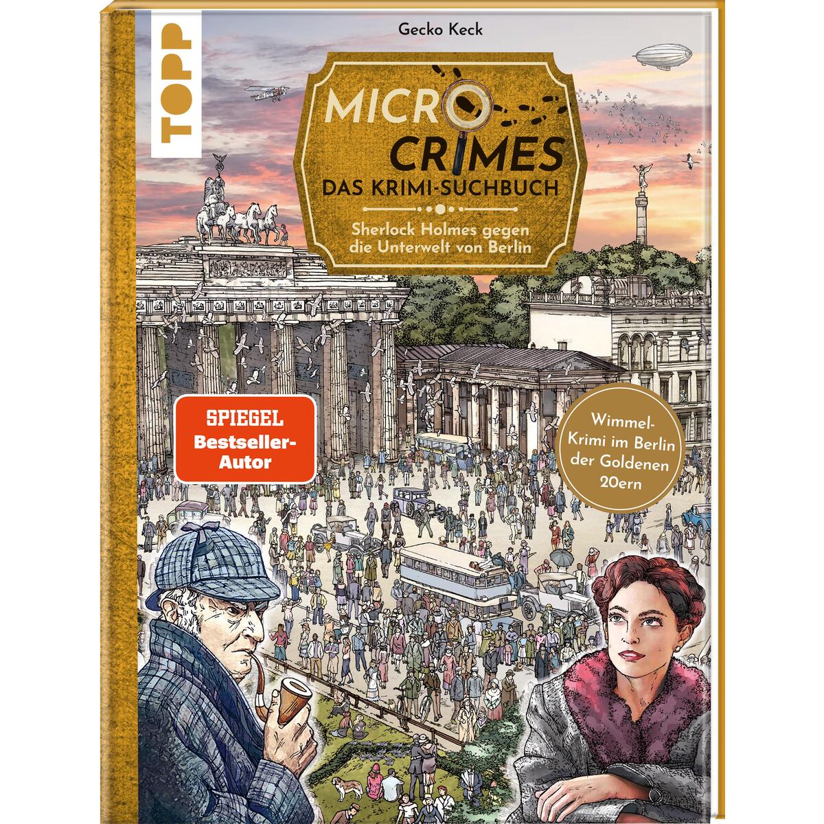 Micro Crimes. Das Krimi-Suchbuch. Sherlock Holmes gegen die Unterwelt Berlins. F... von Frech Verlag GmbH