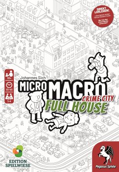 MicroMacro: Crime City 2 - Full House (Spiel) von Pegasus Spiele