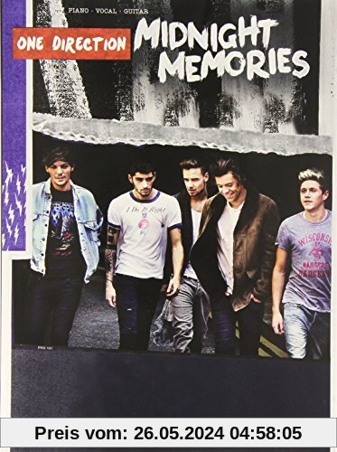 Midnight Memories -For Piano, Voice & Guitar- (Artist Songbook): Noten, Songbook für Klavier, Gesang, Gitarre