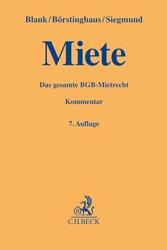 Miete (Gelbe Erläuterungsbücher)