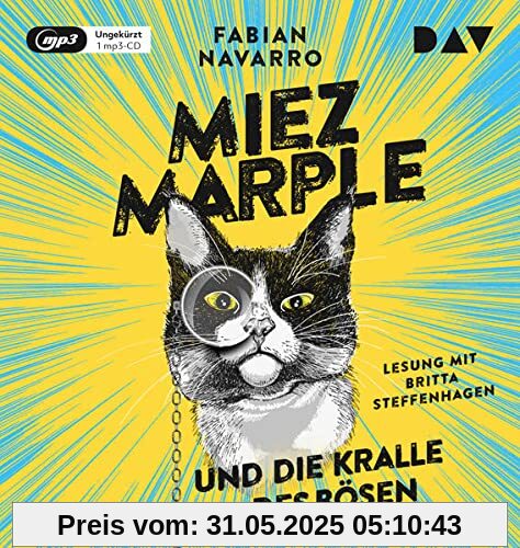 Miez Marple und die Kralle des Bösen: Ungekürzte Lesung mit Britta Steffenhagen (1 mp3-CD)