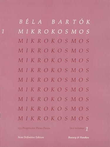 Mikrokosmos: 153 Klavierstücke, vom allerersten Anfang an. Vol. 6. Klavier.: 153 Progressive Piano Pieces: Nos. 140-153 von Boosey & Hawkes Inc