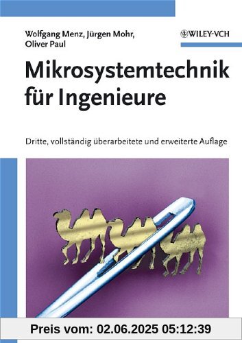 Mikrosystemtechnik für Ingenieure: Vollstandig Uberarbeitete Und Erweiterte Auflage v. 3 Mikrosystemtechnik für Ingenieure: Vollstandig Uberarbeitete Und Erweiterte Auflage v. 3