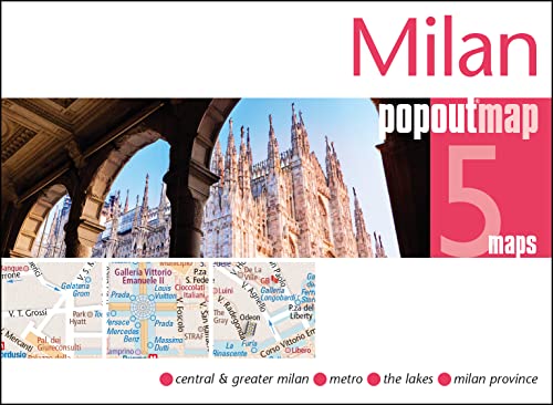 Milan: Popout Double (Popout Maps)