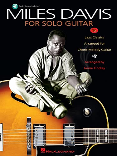 Miles Davis For Solo Guitar: Noten, CD für Gitarre