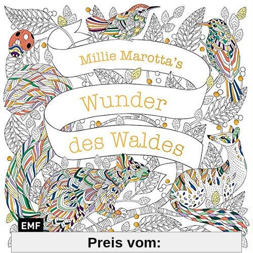 Millie Marotta's Wunder des Waldes – Die schönsten Ausmalabenteuer