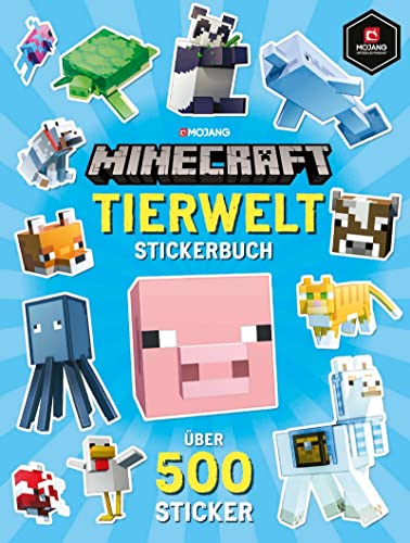 Minecraft Tierwelt Stickerbuch: Über 500 Sticker (Minecraft Stickerbuch, Band 3)