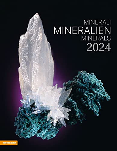 Mineralien Kalender 2024: Minerali – Minerals von Athesia-Tappeiner Kalender