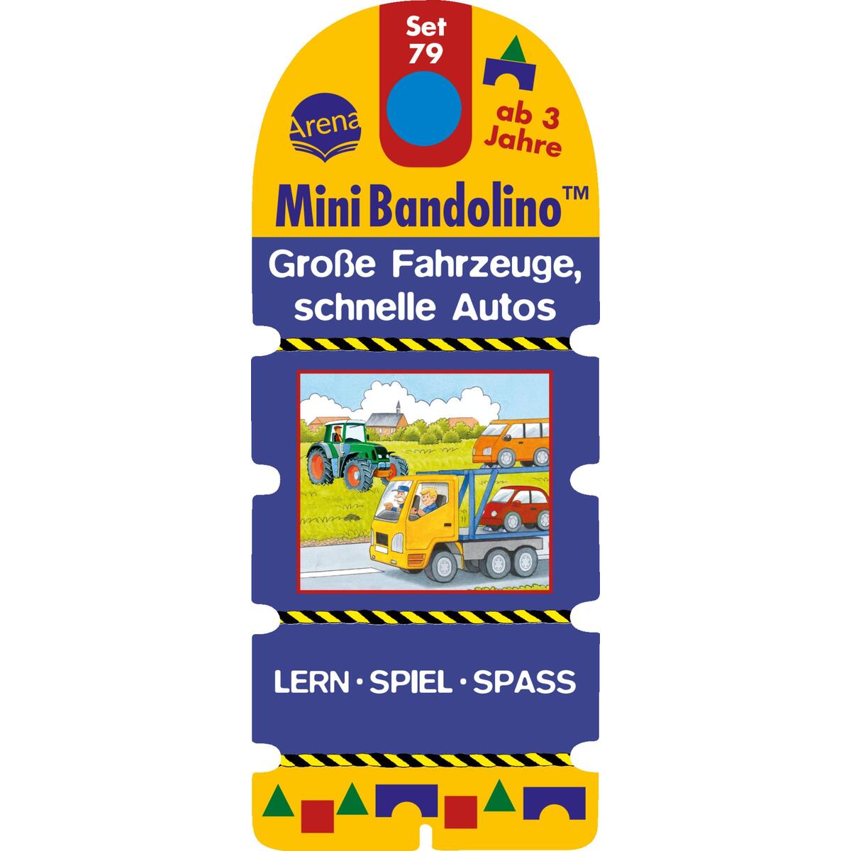 Mini Bandolino Set 79. Große Fahrzeuge, schnelle Autos von Arena Verlag GmbH