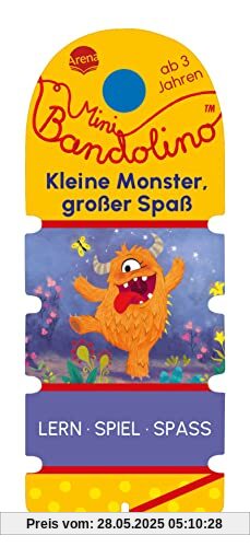 Mini Bandolino. Kleine Monster, großer Spaß: Lernspiel mit Lösungskontrolle für Kinder ab 3 Jahren