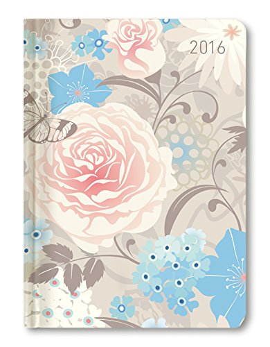 Mini-Buchkalender Style Blue Marble 2023 - Taschen-Kalender A6 - Elefant - Day By Day - 352 Seiten - Notiz-Buch - Alpha Edition