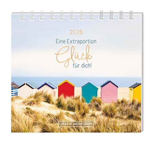 Mini-Kalender 2025 Eine Extraportion Glück für dich!: Mini-Kalender von Grafik Werkstatt "Das Original"