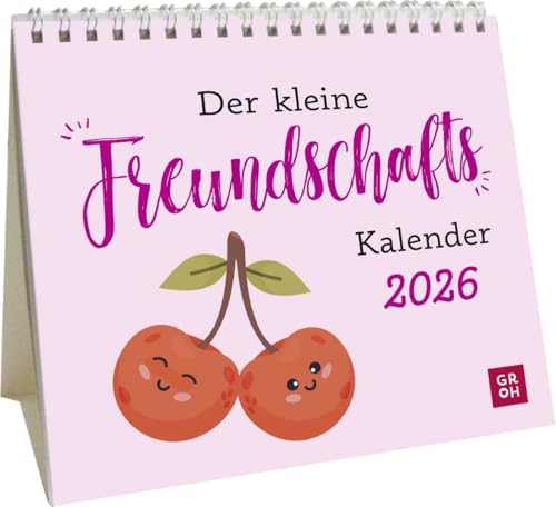 Mini-Kalender 2026: Der kleine Freundschaftskalender: Mini-Monatskalender. Kleiner Tischkalender zum Aufstellen mit Monatskalendarium Mini-Kalender 2026: Der kleine Freundschaftskalender: Mini-Monatskalender. Kleiner Tischkalender zum Aufstellen mit Monatskalendarium von Groh