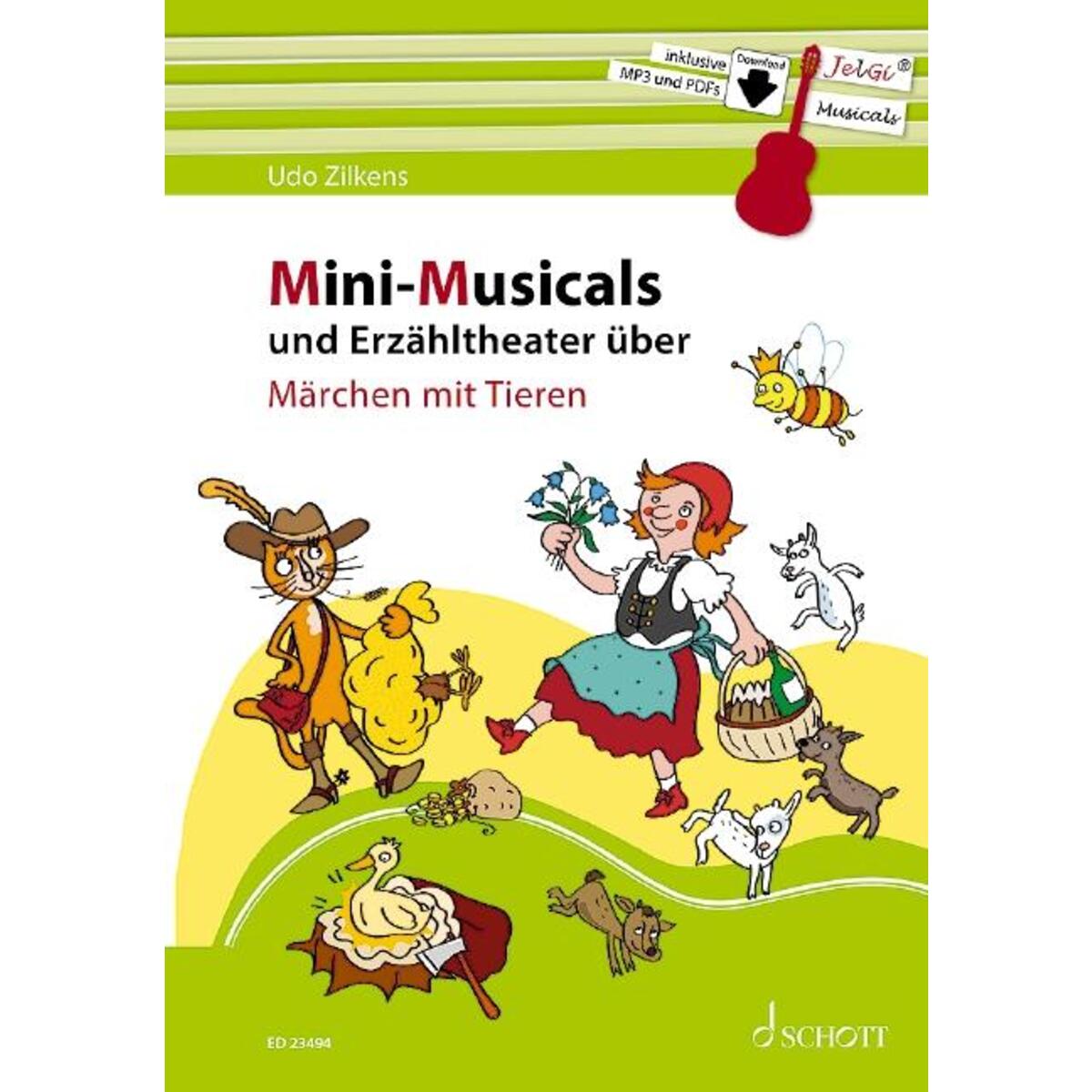 Mini-Musicals und Erzähltheater über Märchen mit Tieren von Schott Music