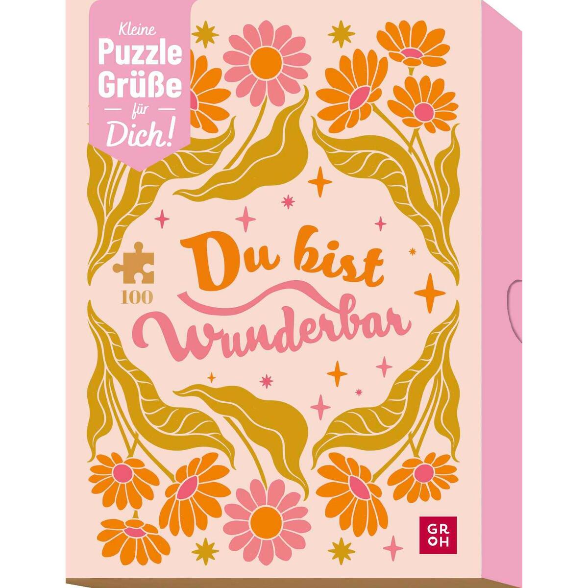 Mini-Puzzle »Du bist wunderbar« Mini-Puzzle »Du bist wunderbar« von Groh Verlag