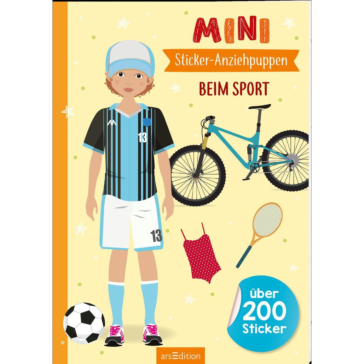 Mini-Sticker-Anziehpuppen - Beim Sport Mini-Sticker-Anziehpuppen - Beim Sport von Ars Edition GmbH