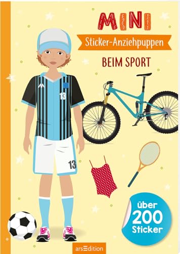 Mini-Sticker-Anziehpuppen – Beim Sport: Über 200 Sticker | Stickerheft für Sportfans ab 5 Jahren von arsEdition GmbH