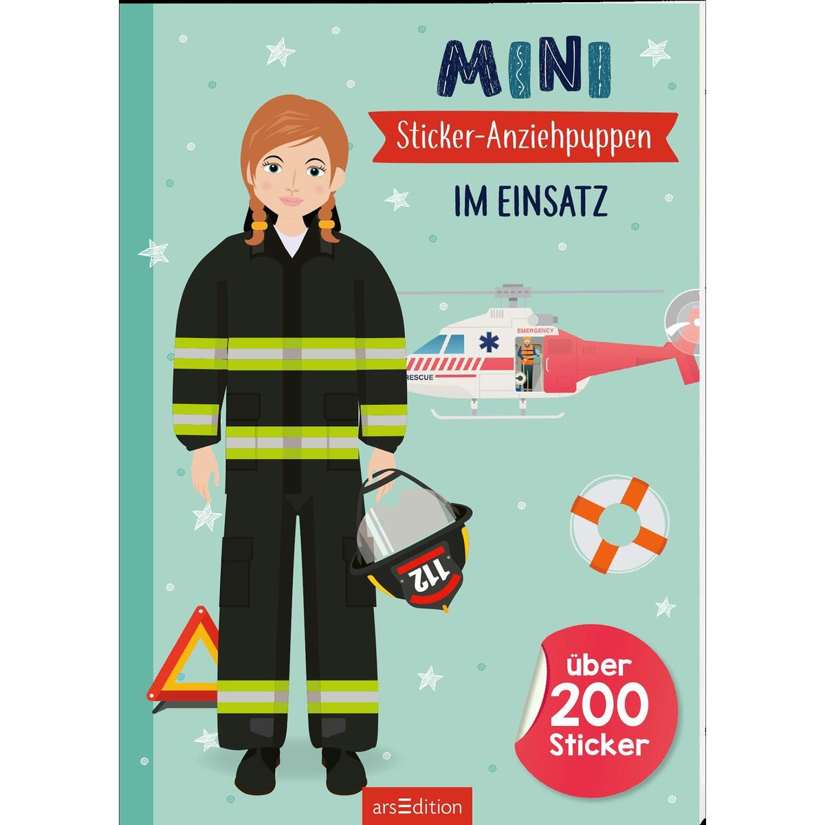 Mini-Sticker-Anziehpuppen - Im Einsatz Mini-Sticker-Anziehpuppen - Im Einsatz von Ars Edition GmbH