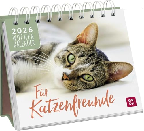 Mini-Wochenkalender 2026: Für Katzenfreunde: Tischkalender zum Aufstellen mit Wochenkalendarium für Katzenliebhaber Mini-Wochenkalender 2026: Für Katzenfreunde: Tischkalender zum Aufstellen mit Wochenkalendarium für Katzenliebhaber von Groh