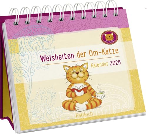 Mini-Wochenkalender 2026: Weisheiten der Om-Katze: Tischkalender zum Aufstellen mit Wochenkalendarium mit fröhlichen Zitaten und niedlichen Illustrationen Mini-Wochenkalender 2026: Weisheiten der Om-Katze: Tischkalender zum Aufstellen mit Wochenkalendarium mit fröhlichen Zitaten und niedlichen Illustrationen von Pattloch Geschenkbuch