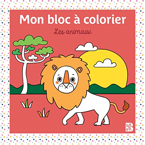 Mini bloc à colorier Au pays du calme: Les animaux (Au pays du calme mini, 1)