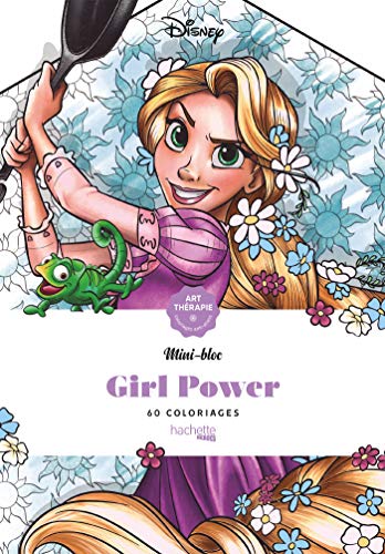 Mini-blocs Disney Girl Power: Mini-bloc, 60 coloriages