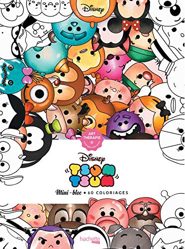 Mini-blocs Disney Tsum Tsum: Mini bloc, 60 coloriages