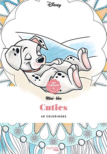 Mini blocs d'Art-thérapie Disney Cuties: Mini blocs coloriages von HACHETTE PRAT