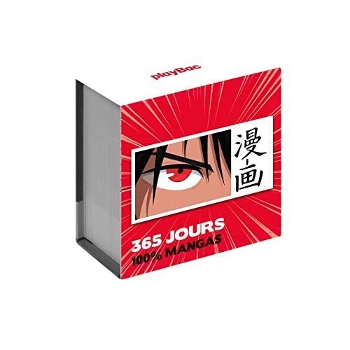 Mini calendrier - 365 jours 100 % mangas von PLAY BAC