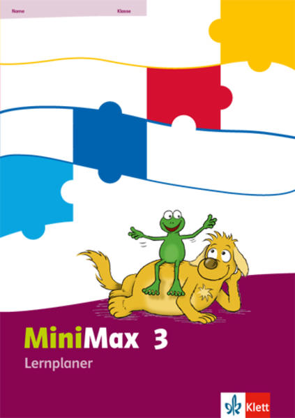 MiniMax. Lernplaner mit 32 Teste-dich-selbst-Seiten. 3. Schuljahr von Klett Ernst /Schulbuch
