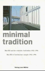 Minimal Tradition: Schweizer Beitrag zur Triennale Mailand 1996 d/f