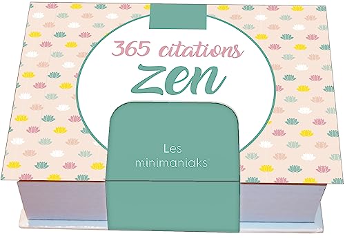 Minimaniak 365 citations zen - mini calendrier von 365 PARIS