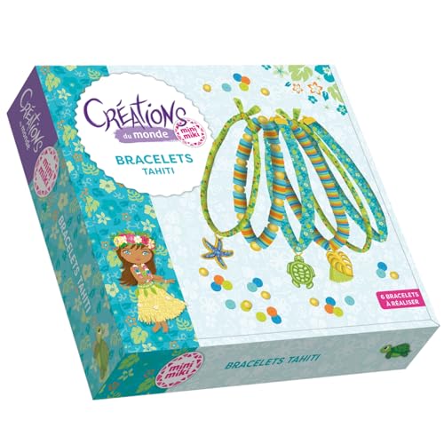 Minimiki - Bracelets Tahiti - Créations du monde: 6 bracelets à réaliser von PLAY BAC