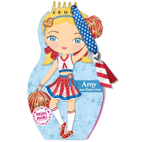 Minimiki - Carnet créatif - Amy aux États-Unis nouvelle édition