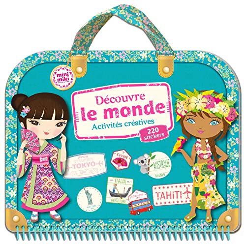 Minimiki - Découvre le monde - Activités créatives: 220 stickers von PLAY BAC