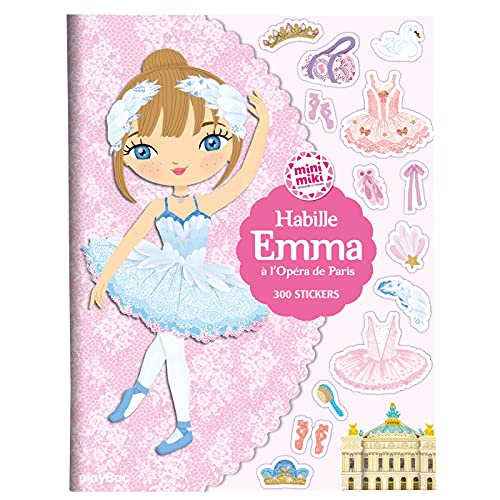 Minimiki - Stickers - Habille Emma à l'Opéra de Paris: Avec 300 stickers