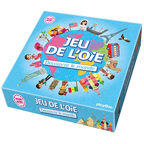 Minimiki - Jeu de l'oie - Découvre le monde