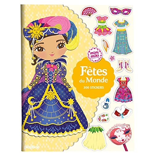Minimiki - Stickers - Fêtes du monde: 300 stickers