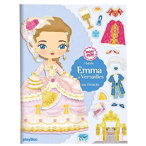 Minimiki - Stickers - Habille Emma à Versailles: 300 STICKERS