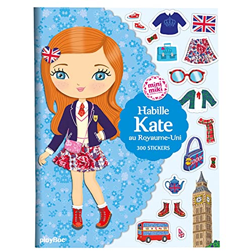 Minimiki - Stickers - Habille Kate au Royaume-Uni: Avec 300 stickers von PLAY BAC