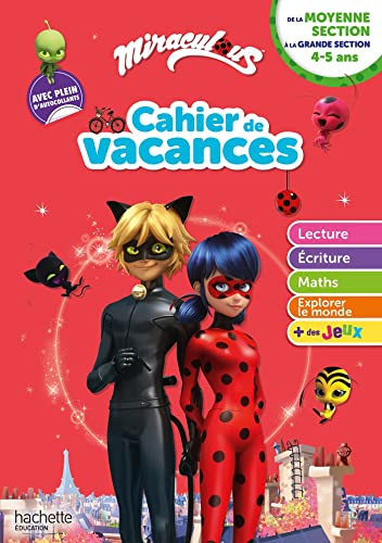 Miraculous - De la Moyenne à la Grande Section - Cahier de vacances 2025
