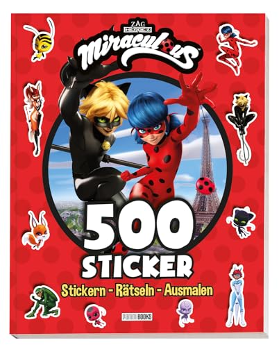 Miraculous: 500 Sticker - Stickern - Rätseln - Ausmalen: Activitybuch mit 500 Stickern von Panini