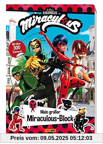Miraculous: Mein großer Miraculous-Block: mit über 300 Stickern!