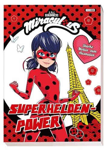 Miraculous: Superhelden-Power - Starke Motive zum Ausmalen: Malbuch von Panini