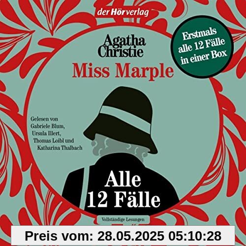 Miss Marple – Alle 12 Fälle: Erstmals alle 12 Fälle in einer Box! Miss Marple – Alle 12 Fälle: Erstmals alle 12 Fälle in einer Box!