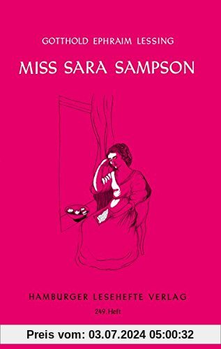 Miss Sara Sampson (Hamburger Lesehefte)